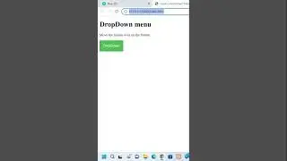 Simple Dropdown Menu  using only HTML & CSS #html #css #dropdown #menu #dropdownmenu #shorts