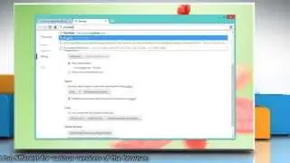 How to enable Instant for faster searching in Google™ Chrome on Windows® 8 PC