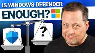 Windows Defender vs FREE Antivirus | Is Windows Defender enough?