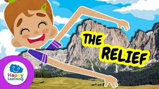 WHAT IS RELIEF | Natural Sciences for Kids | Happy Learning 🌲🌏🪨 #happylearning #relief