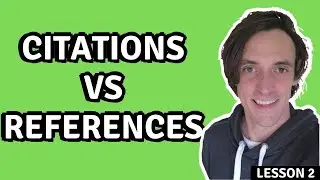 Citations vs References (What's the Difference?)