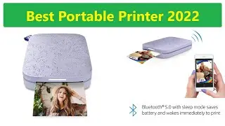 Best Portable Photo Printer for Business On Amazon 2022 | Top Portable Printers for Travel