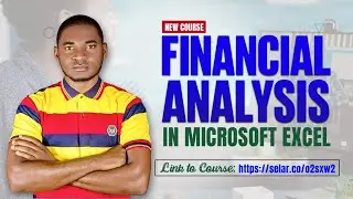 New Course on Financial Analysis and Modelling with Microsoft Excel