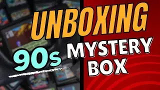 UNBOXING a Mystery Box of Nostalgic ELECTRONICS and GAMES from the 90s