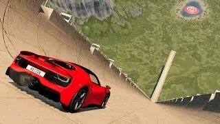 Cars vs Jump Ramp – BeamNG.Drive