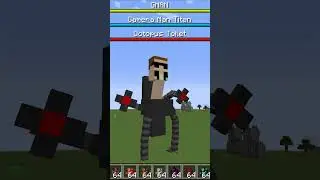 All characters of Skibidi Toilet Minecraft 3 part \ minecraft skibidi toilet mod