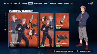 JUJUTSU KAISEN IS BACK! Fortnite Item Shop [August 3rd, 2024]