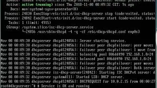 How to configure DHCP failover in a Linux system