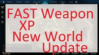 Fast Weapon Experience New World Aeternum 2024 after update