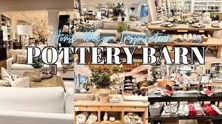 SHOP WITH ME AT POTTERY BARN FOR FALL & CHRISTMAS 2024