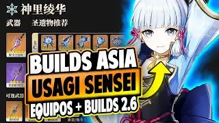 ¡ASI LLEVAN A LOS PERSONAJES EN ASIA! 🏅 Tier List China Usagi Sensei 2.6 | Genshin Impact Español