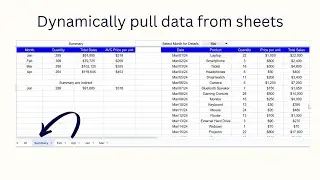 INDIRECT Function Tutorial: Easily Pull Data from Multiple Sheets!