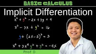 Implicit Differentiation | Basic Calculus