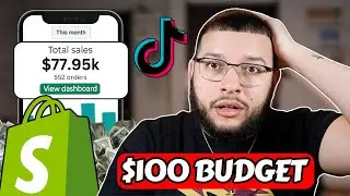 How To Start Dropshipping With A Low Budget In 2024! ($100 BUDGET)