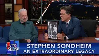 A Tribute To Stephen Sondheim - Extended Interview With Stephen Colbert