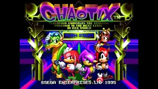 Knuckles Chaotix - Special Stage 4 (Damageless)