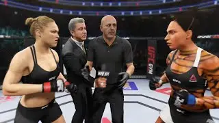 Ronda Rousey vs. Dark Phoenix - EA Sports UFC 2 - Epic Girl Fights 💜