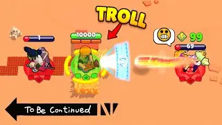 TROLL PLAYER SAVES POOR NOOB | Brawl Stars Funny Moments & Fails & Highlights 2024 #88