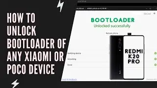 How to unlock bootloader of any xiaomi device