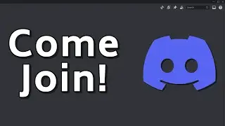 Come join the Discord!