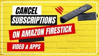 Easy Steps: Cancel Subscriptions on Amazon Firestick | Unsub from Video & Apps!