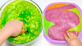 The Most Oddly Satisfying Slime ASMR | Relaxing Slime Videos 2638