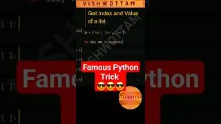 Famous Python Trick every programmer uses #python #programming #shorts