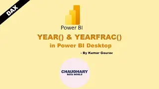 DAX - YEAR & YEARFRAC in Power BI