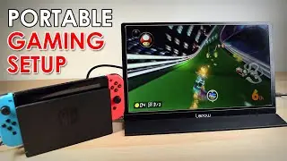 Making a Portable Gaming Setup | Lepow 15.6 Portable Screen