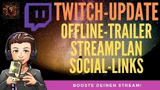 Neue Twitch-Funktionen 2020 | Streamplan, Offline-Video, Social-Links | German HD