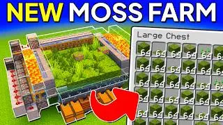 Minecraft Moss Farm 1.21 | 21,100 Per Hour!