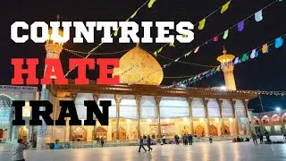 🇮🇷 Top 10 Countries that Hate Iran | Includes Israel America & Denmark