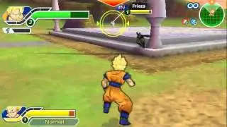 [PSP] DBZ Tenkaichi Tag Team Goku and Vegeta vs Cell and Frieza