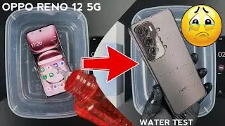 Oppo Reno 12 5G Water Test ip65 💦💧| Actually Water Resistant Or Not??