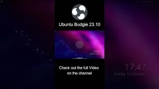 Ubuntu Budgie 23.10 #ubuntu #budgies