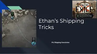 【Path of Exile 3.25】ALL My Shipping Tricks & Which Port? in Settlers League - 1257