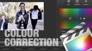 Colour Correction in Final Cut Pro X Tutorial