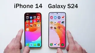 iPhone 14 vs Galaxy S24 Speed Test