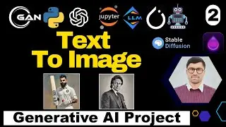 Text-to-Image Generation with Python and Stable Diffusion | Generative AI Projects | LLMs Projects