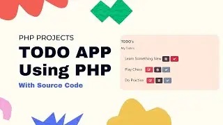 Fully Responsive ToDO LIST App in PHP and MySQL with user authentication | codewj