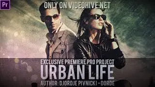 Urban Life - Premiere Pro project