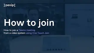 How to join a Teams meeting from a Video System with a simple Join button (One Touch to Join)