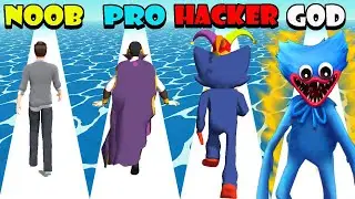 NOOB vs PRO vs HACKER vs GOD in Hero Verse!