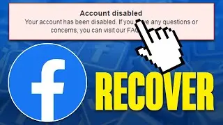 How To Recover Disabled Facebook Account 2024