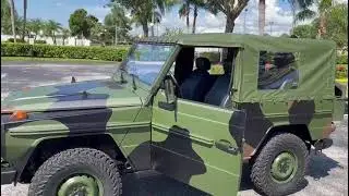 Mercedes 250GD Wolf Military G Wagon 1992 Convertible