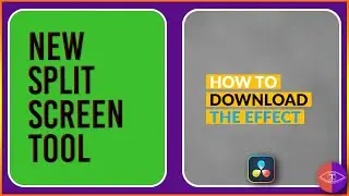 New Split Screen Tool for DaVinci Resolve