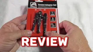 Impact Drill Driver SOCKET ADAPTER SET 1/4-Inch, 3/8-Inch, and 1/2-Inch Drive ARES REVIEW