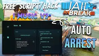 Roblox Jailbreak Script Auto Arrest ~ I Music V3 😎