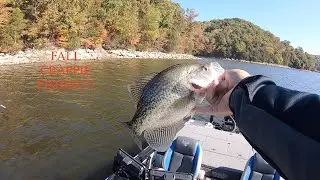 FALL CRAPPIE Fishing At It's FINEST!!