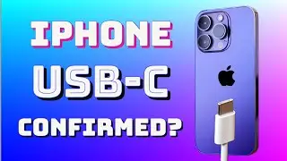 USB-C iPhone Confirmed?